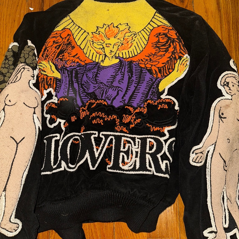 KTZ Suede Bomber Jacket RARE